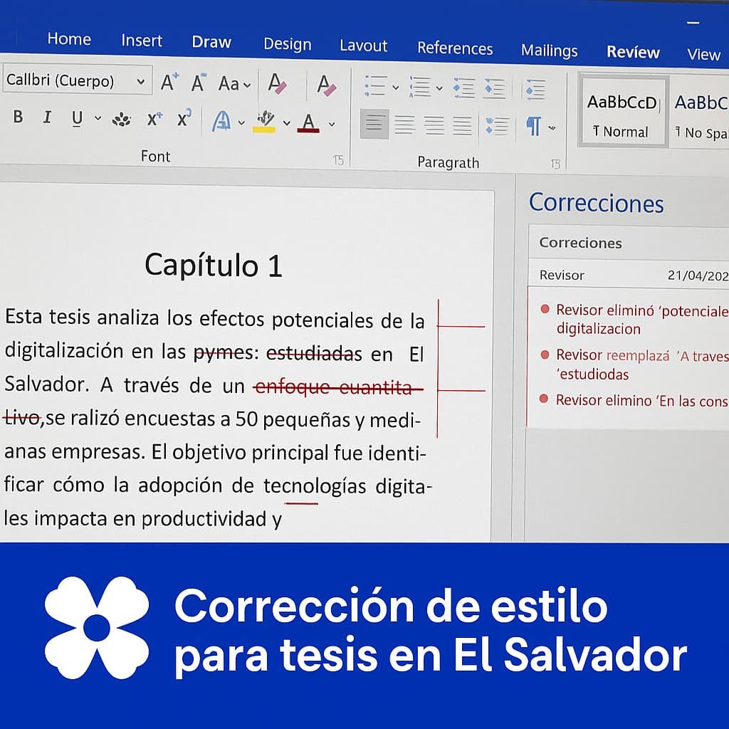 Corrección de estilo